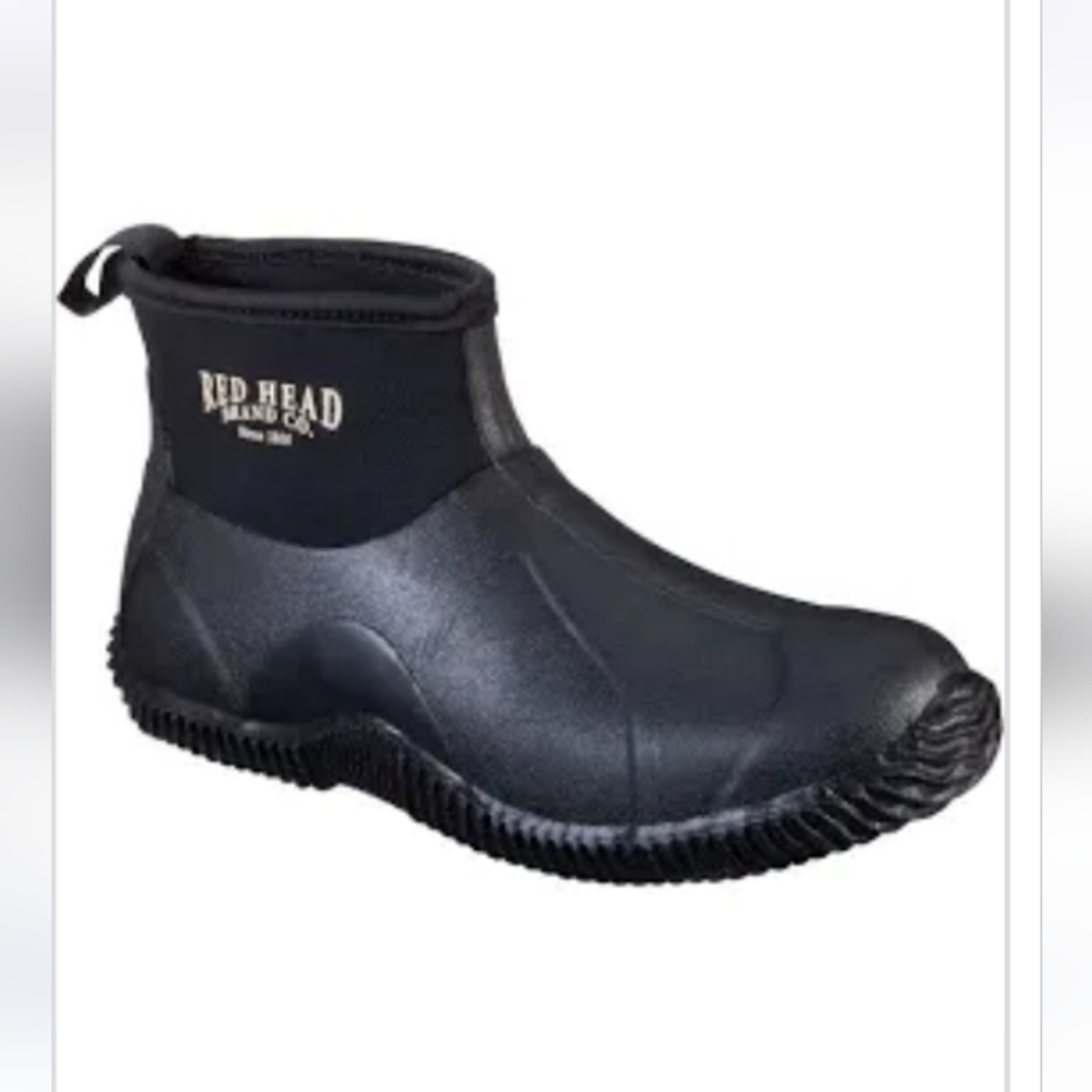 RedHead Black Men's Rain & Snow Boots